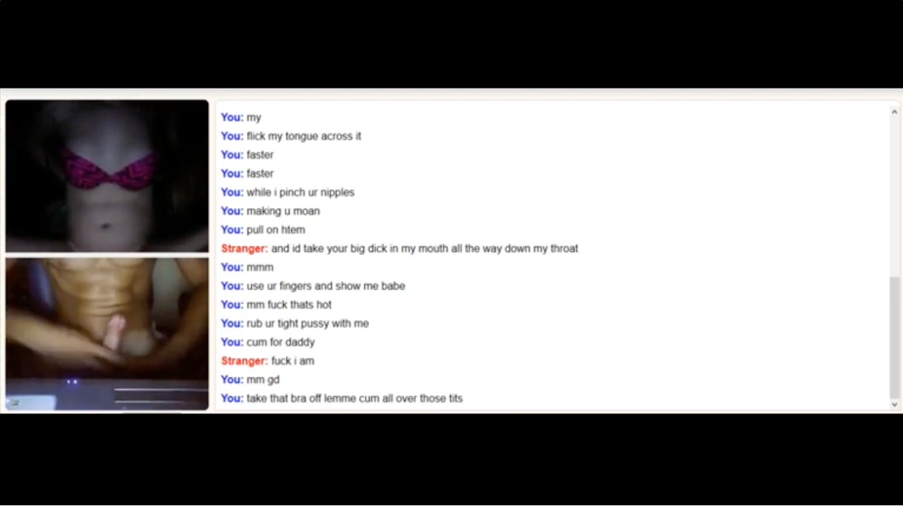 Fit Teen Masturbates On Omegle